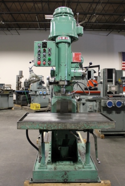 12" x 48" JOHANNSON ... RADIAL DRILL